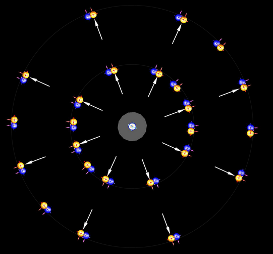 Neutrales Feld um Leiter