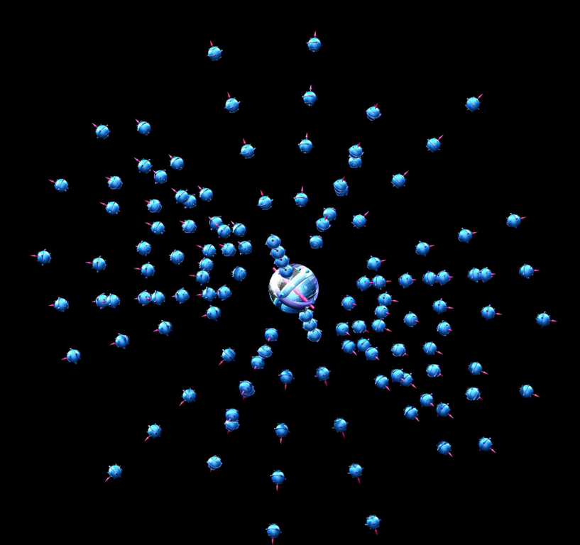 E-Feld negativ 3d