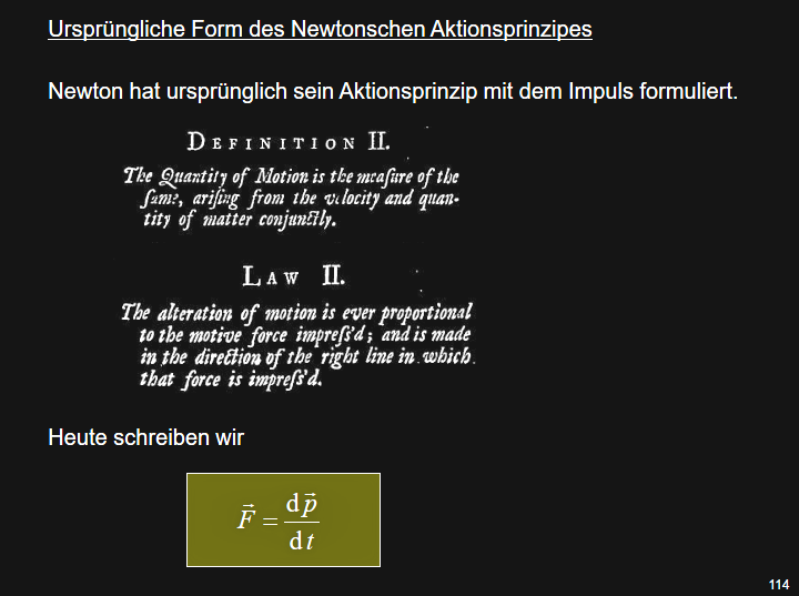Newton Impuls